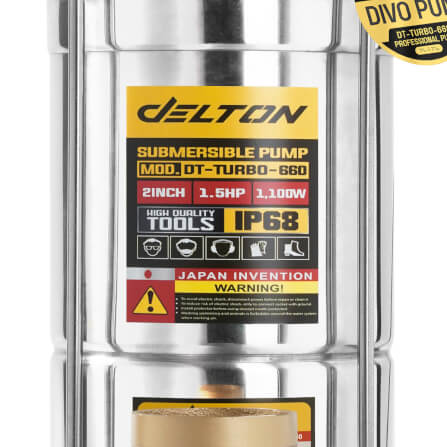 ปั๊มจุ่ม DELTON รุ่น DT-TURBO-660 ขนาด 2 นิ้ว 1.5HP 1,100W_5
